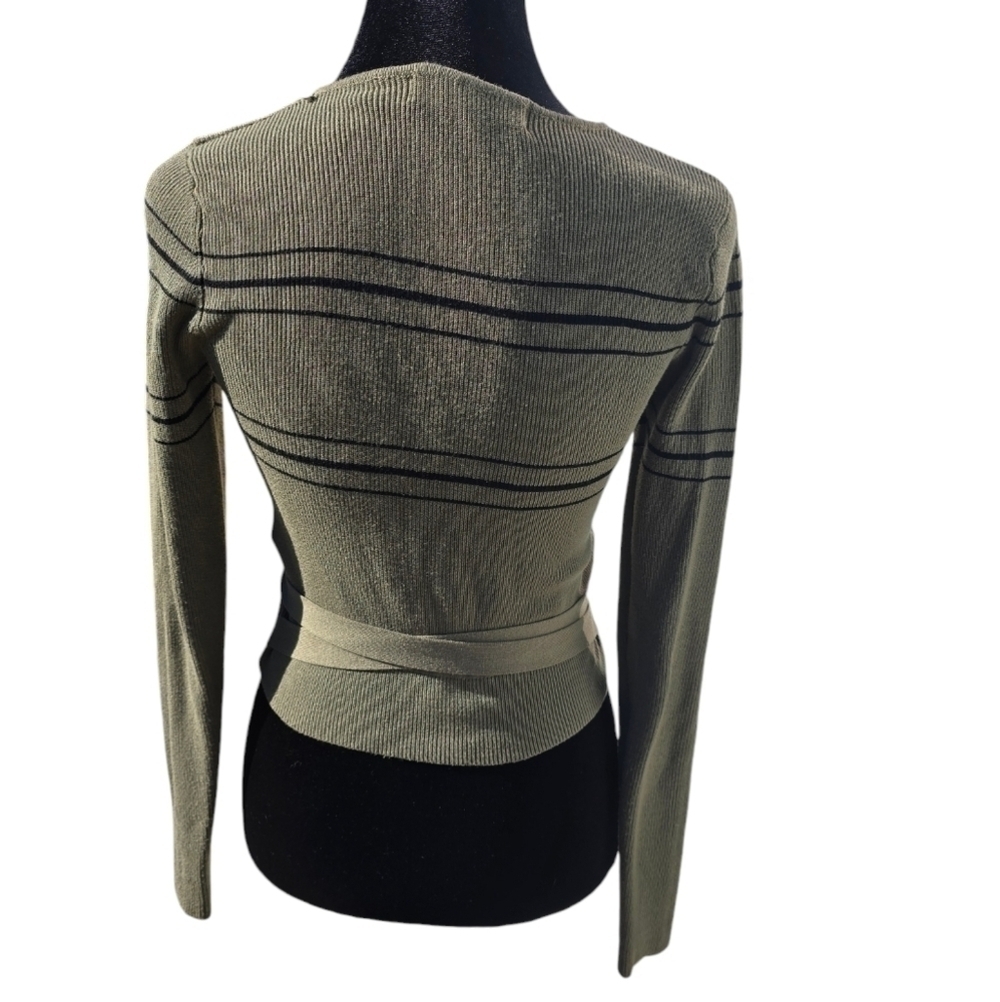 Zara crop green sweater size S - Picture 5 of 10